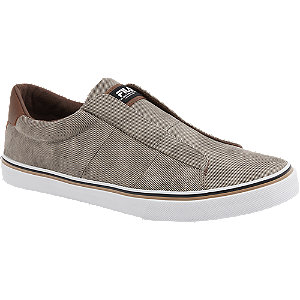 Béžové slip-on plátěnky Fila