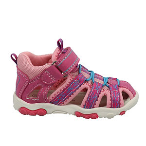 Ružové detské sandálky na suchý zips Tom Tailor