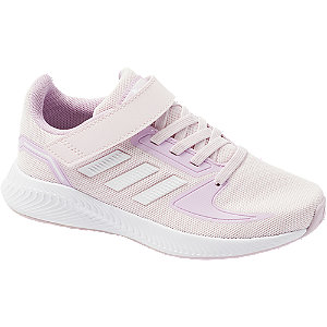Ružové tenisky na suchý zips Adidas Runfalcon 2.0