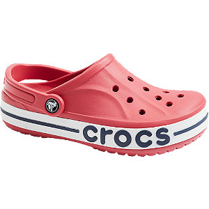 Červené plážové sandále Crocs