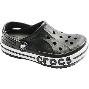 Čierne detské plážové sandále Crocs
