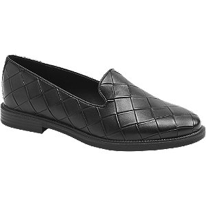 Čierne mokasíny Catwalk