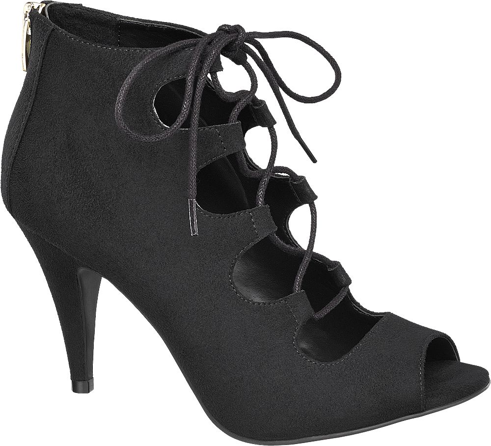 Peep toe lace up Peep toe lace up