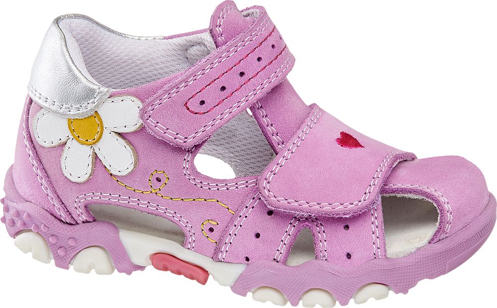 Cupcake Couture - Kožené sandály s pevnou patou