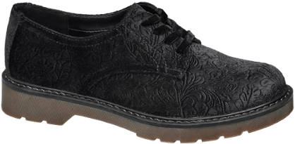 Graceland Bársony dandy cipő