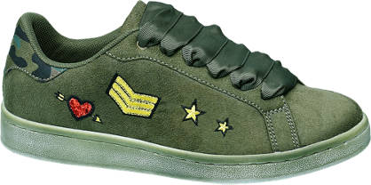 Graceland Military mintás sneaker