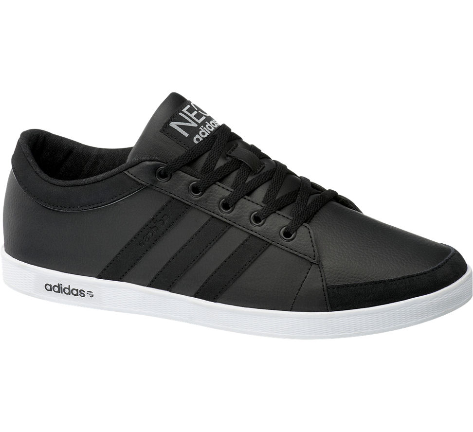Adidas Neo Schwarz Leder Adidas Neo Schwarz Leder