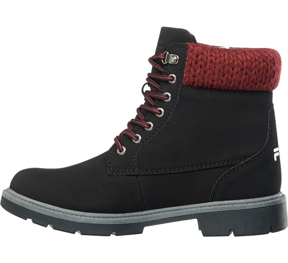Fila Boots Schwarz Rot Fila Boots Schwarz Rot