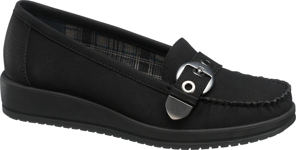 Ariane moccassin zwart