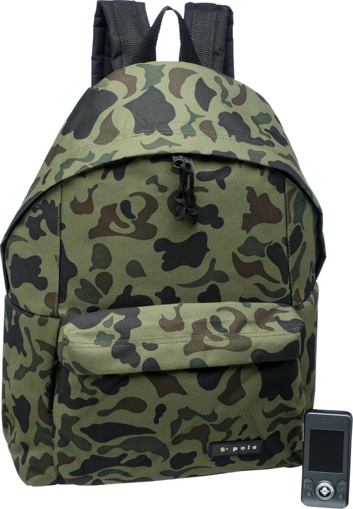 rugzak met army print
