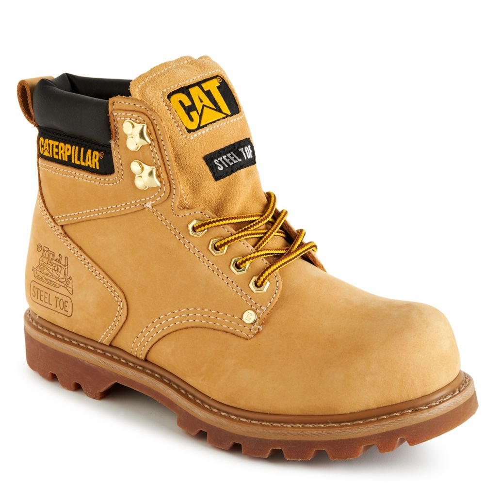 Caterpillar Second Shift Men's Boot (TAN) Rack Room Shoes