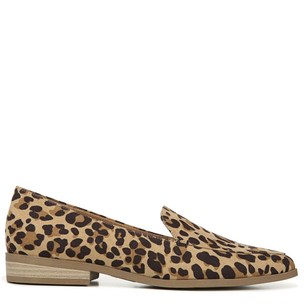 dr scholl's leopard loafer