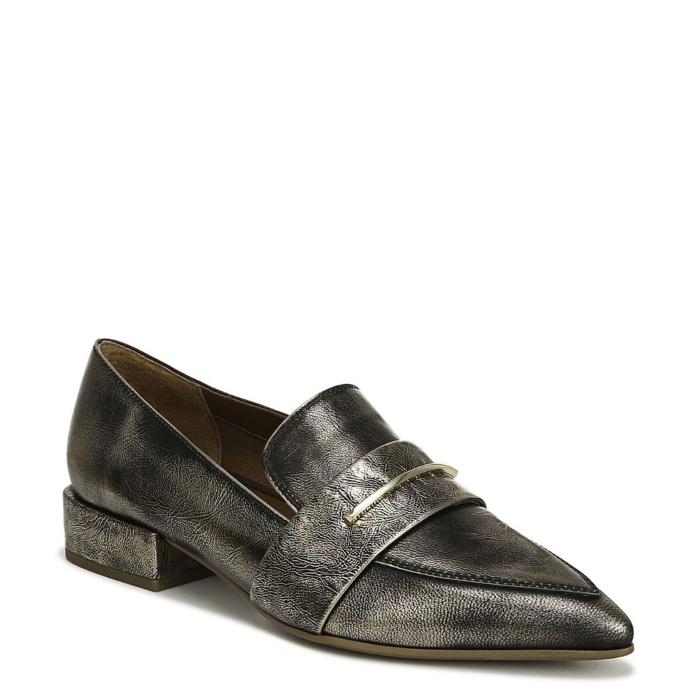 michael kors loafers womens silver