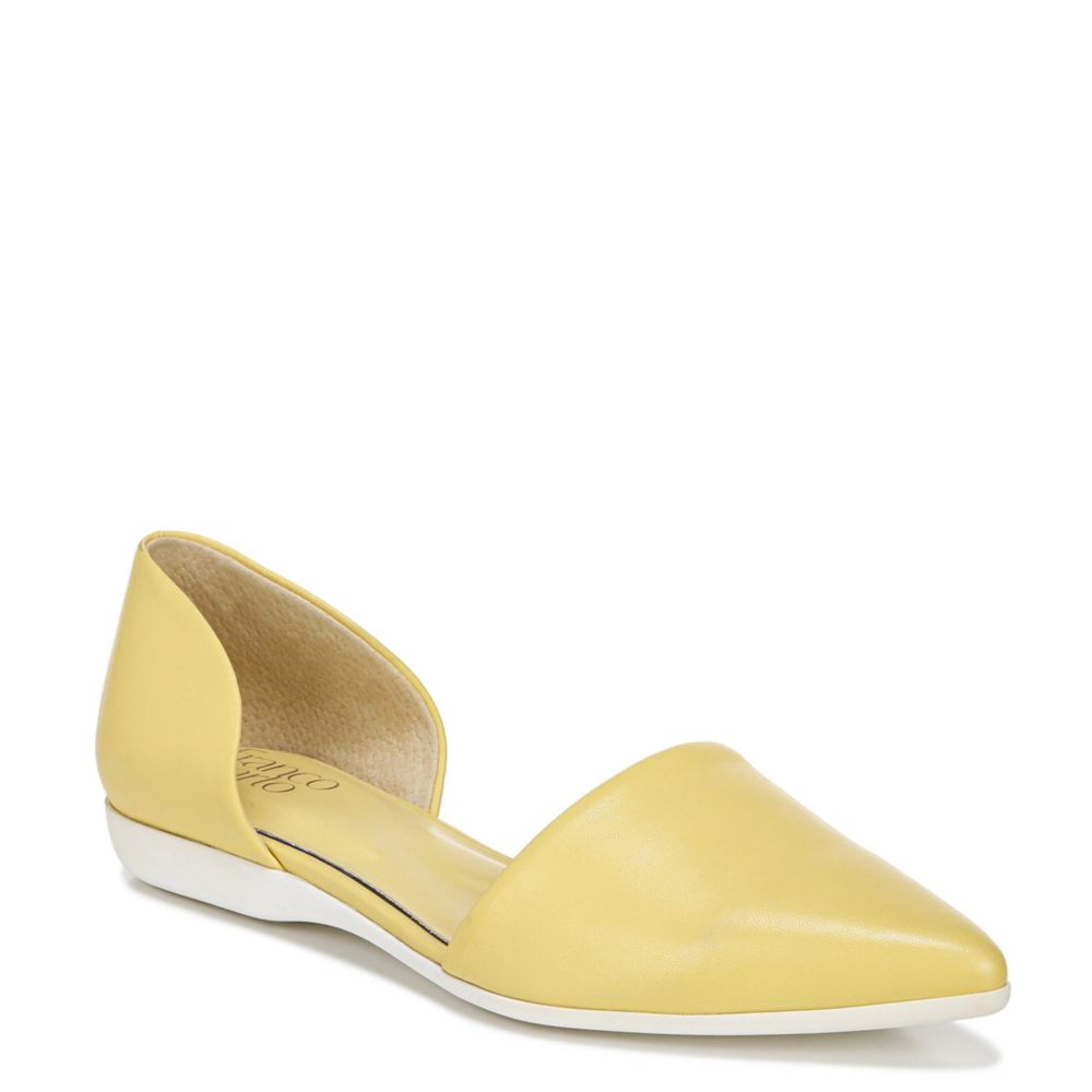 pale yellow shoes