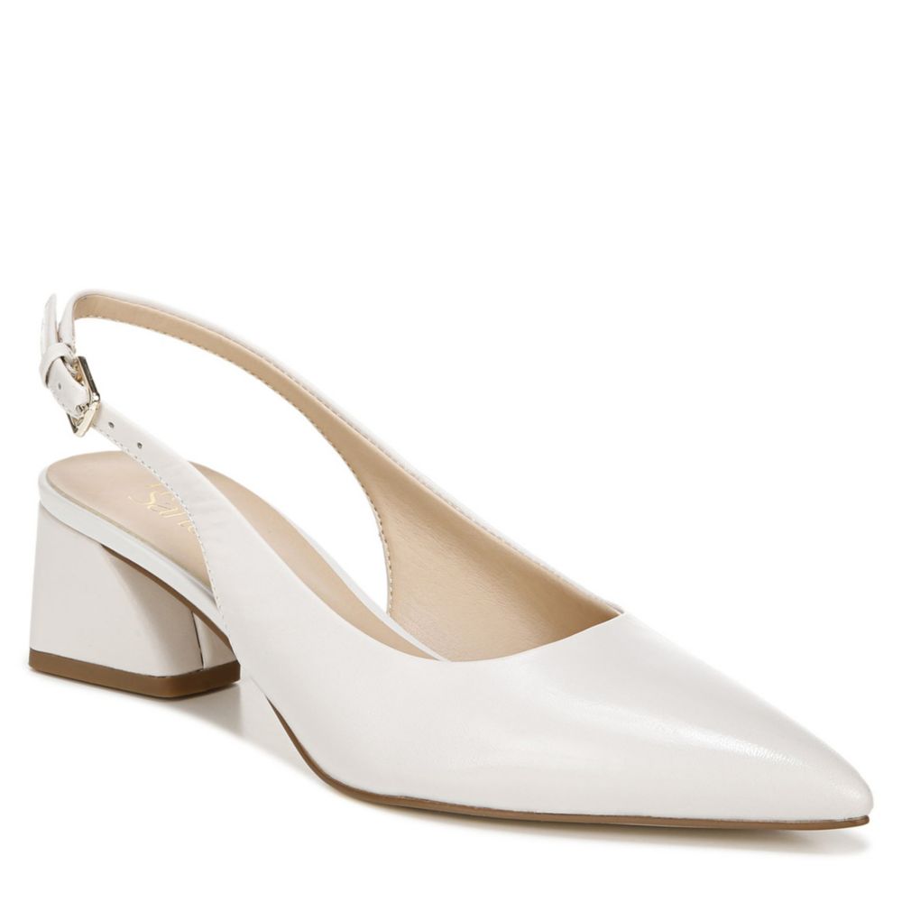 franco sarto white shoes