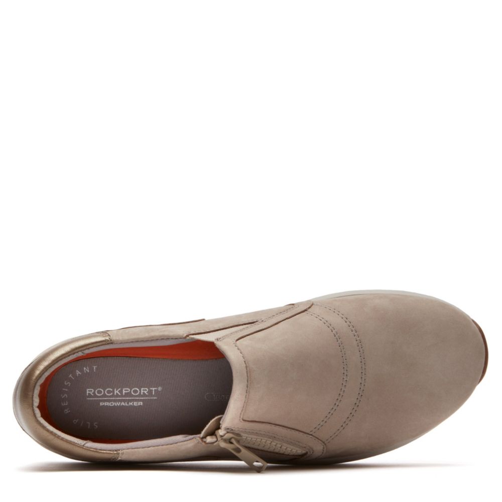 rockport women's slip on sneakers