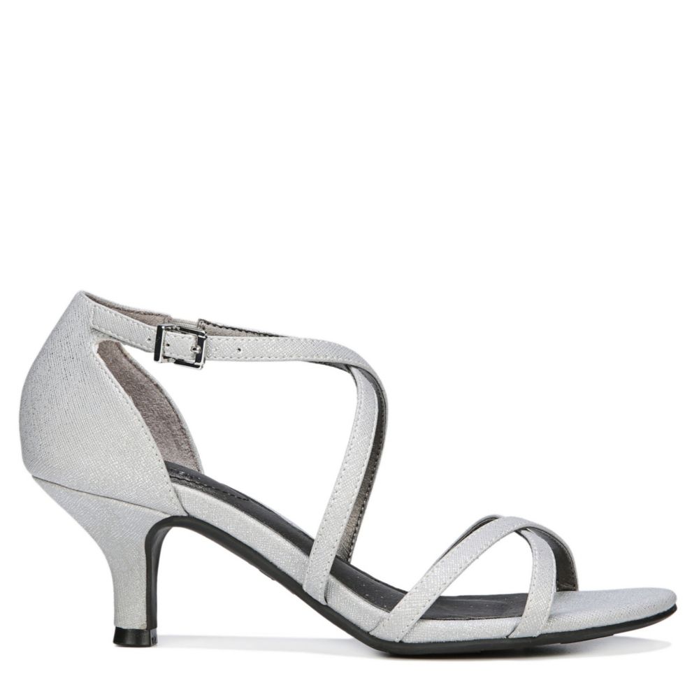 lifestride silver sandals