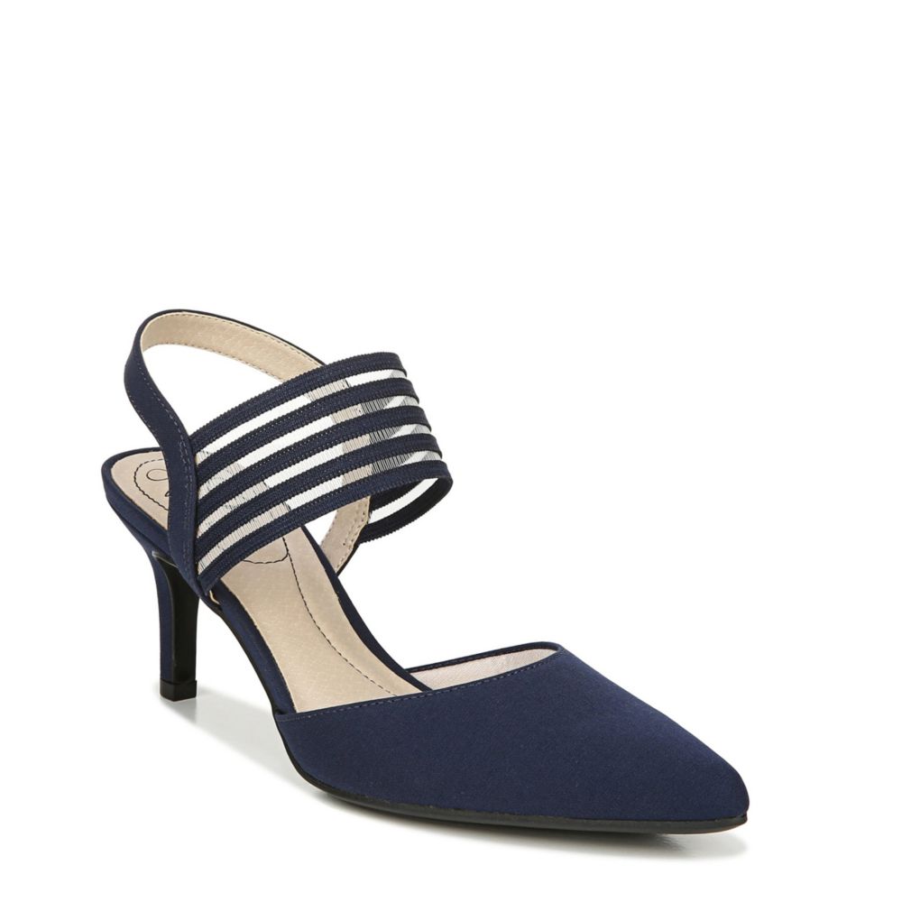 lifestride navy heels