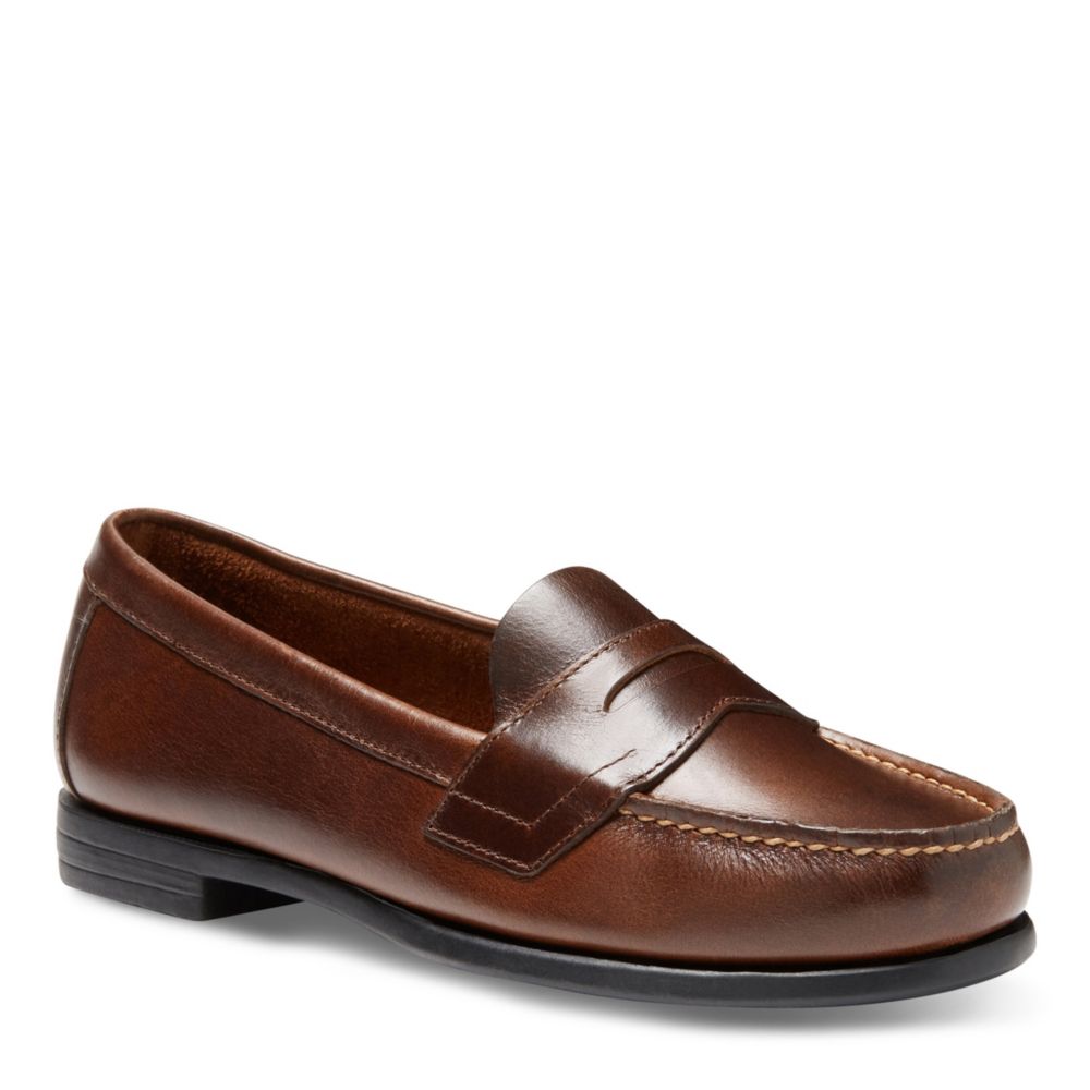 dark brown penny loafers women's