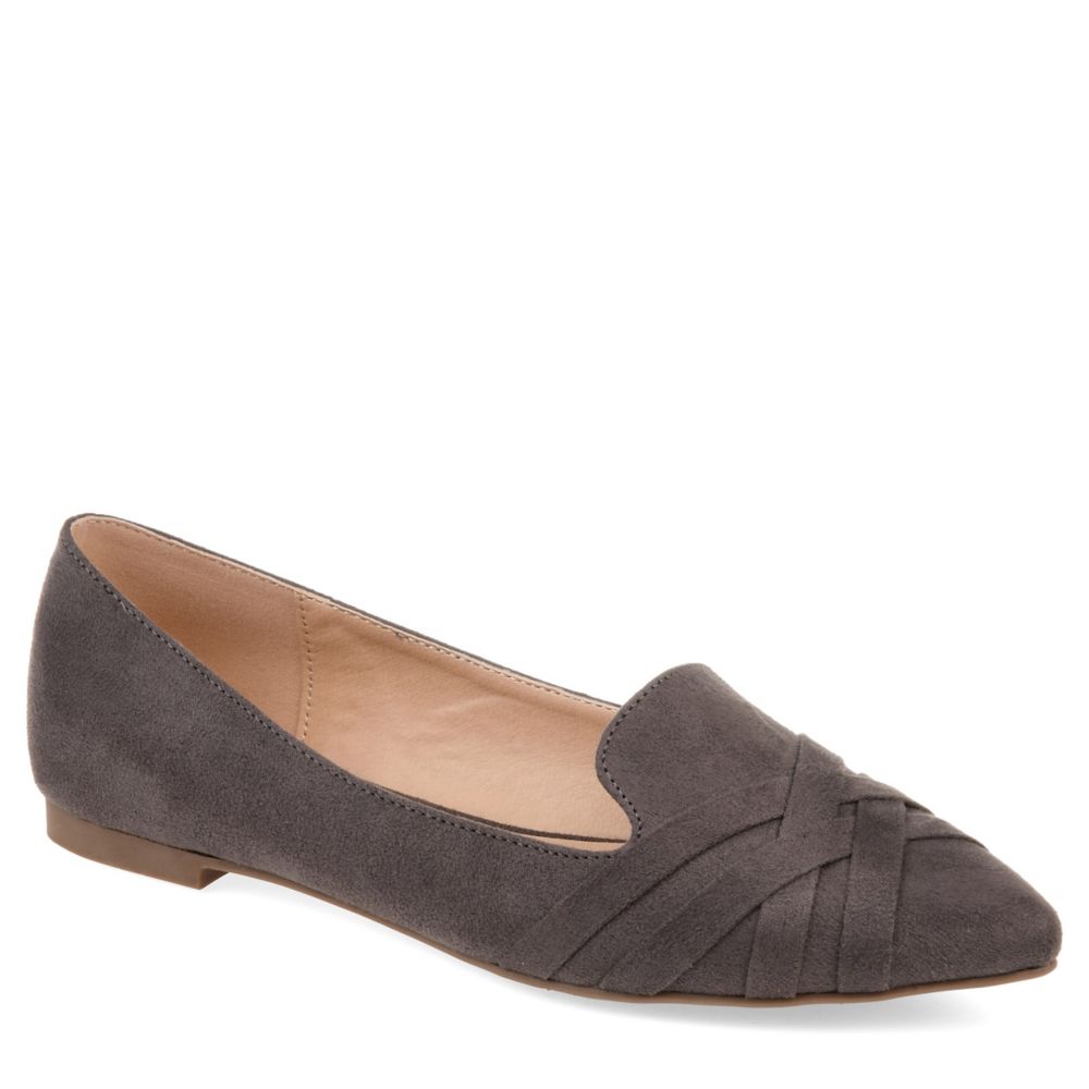 Grey Journee Collection Womens Mindee Flat Womens Rack Room Shoes