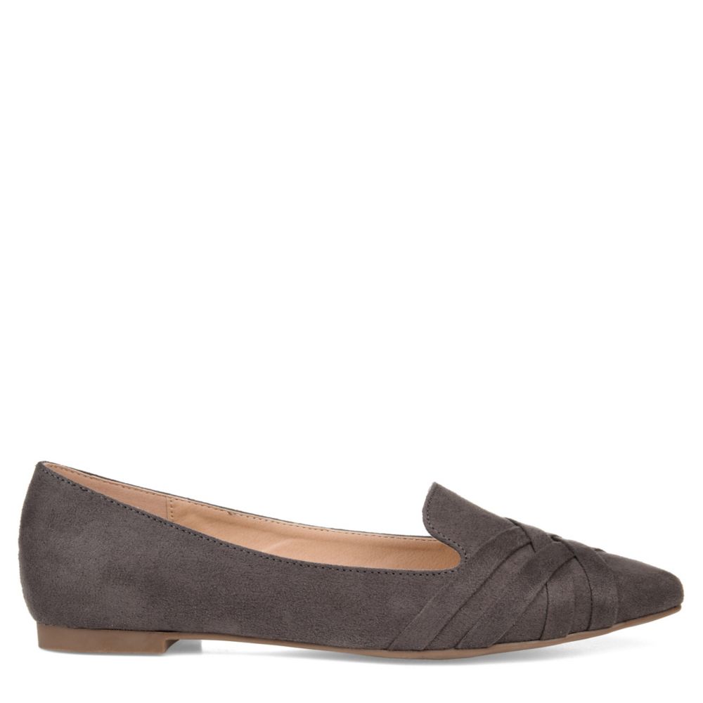 Grey Womens Mindee Flat | Journee Collection | Rack Room Shoes