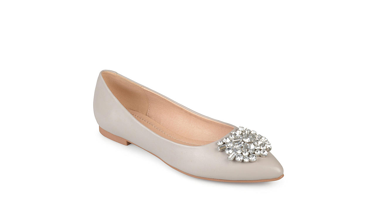 Grey Journee Collection Womens Renzo Flat | Womens | Rack Room Shoes