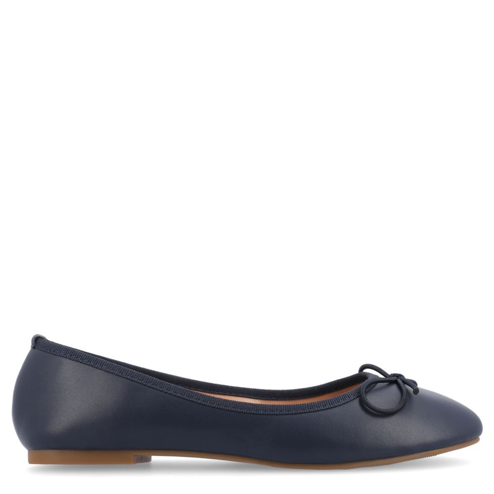 Navy Womens Vika Flat | Journee Collection | Rack Room Shoes