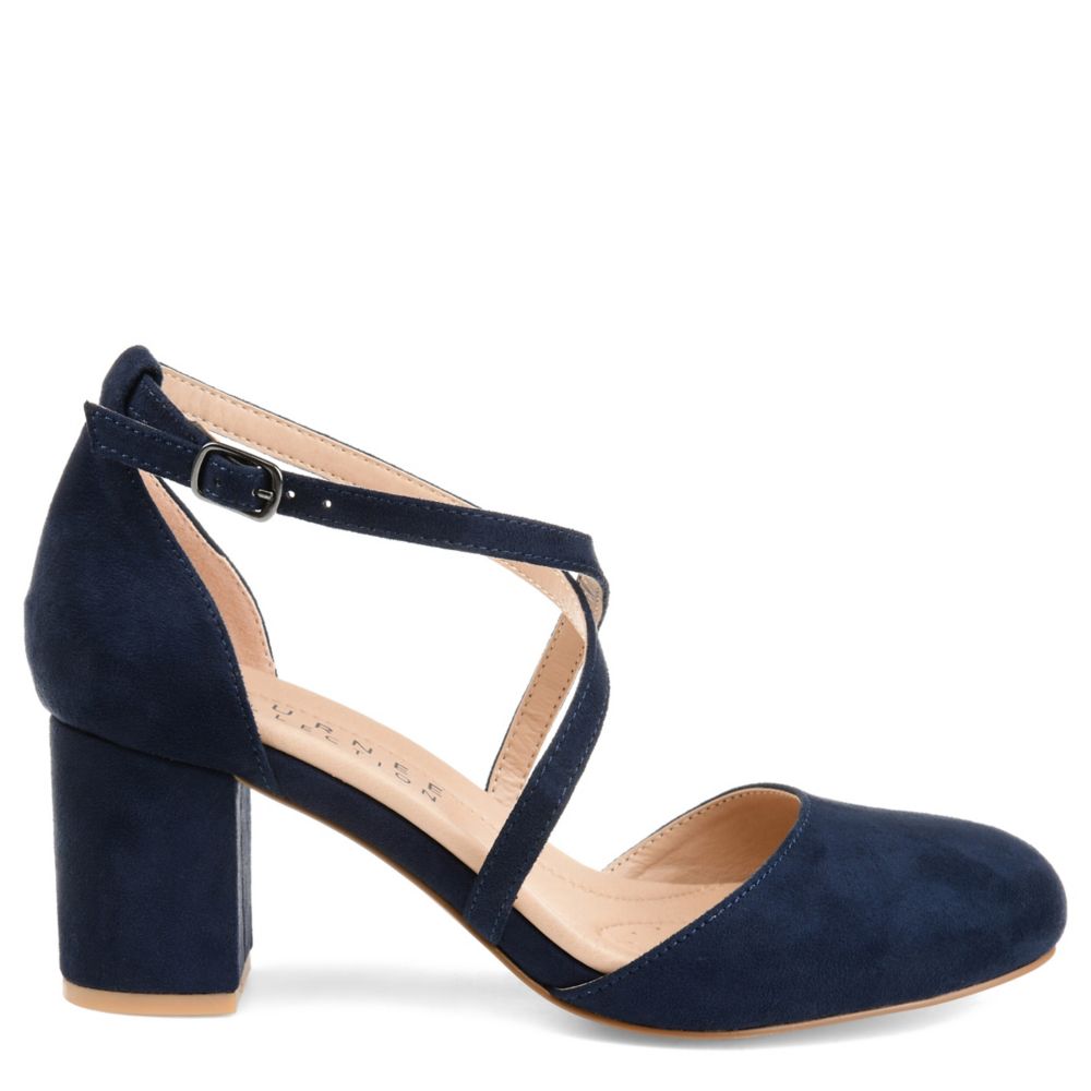 Navy Journee Collection Womens Foster Pump Rack Room Shoes