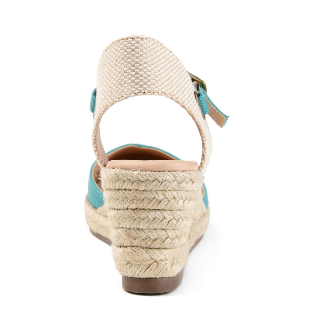 journee collection ashlyn espadrille wedge sandal