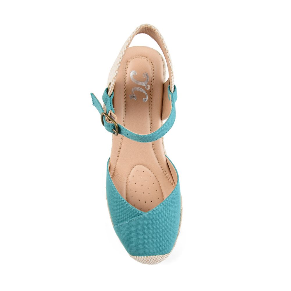 journee collection ashlyn espadrille wedge sandal