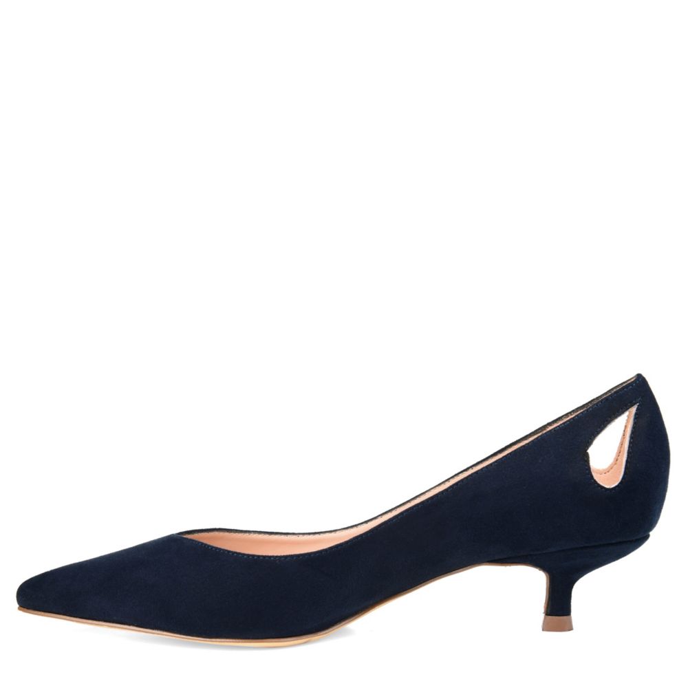 Navy Journee Collection Womens Goldie Pump Womens Rack Room Shoes
