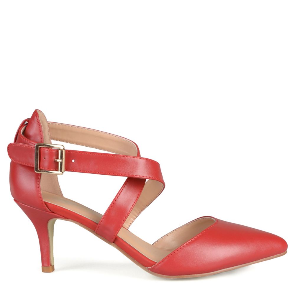 Red Womens Riva Pump Journee Collection Rack Room Shoes