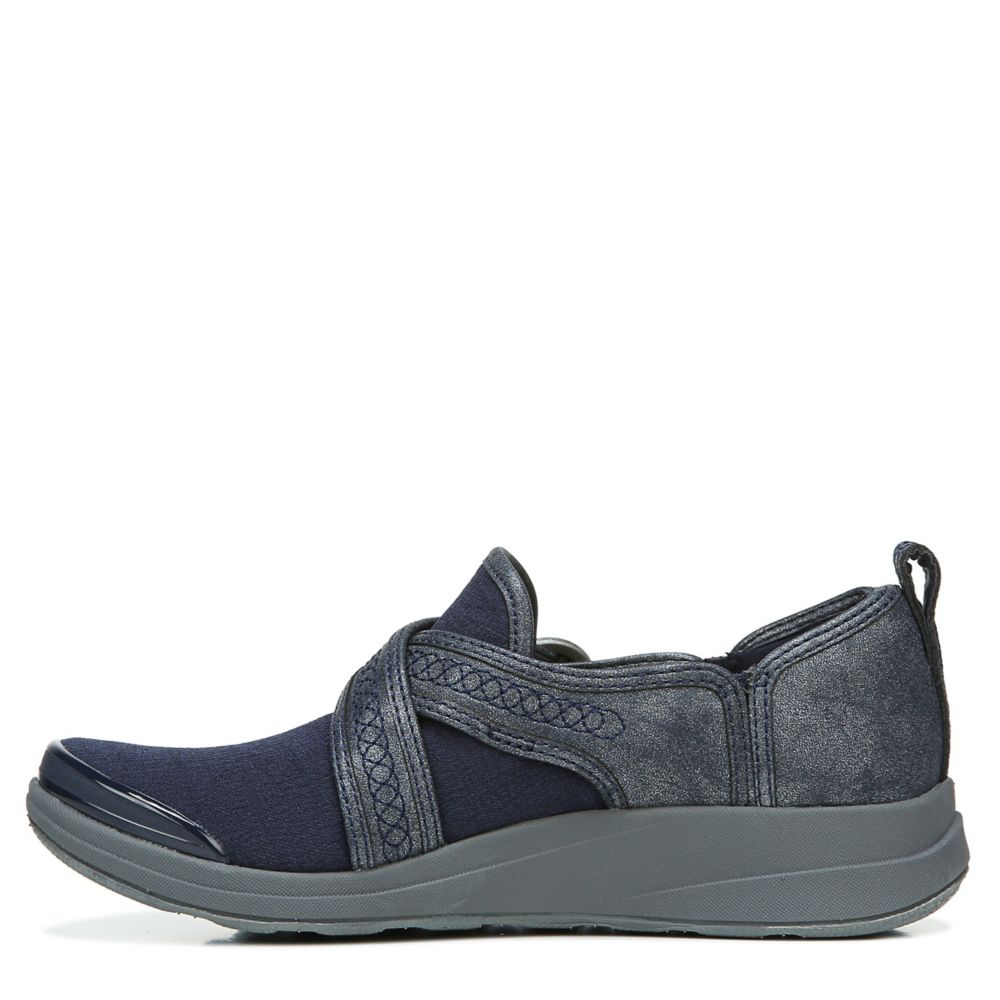 bzees indigo slip on sneaker
