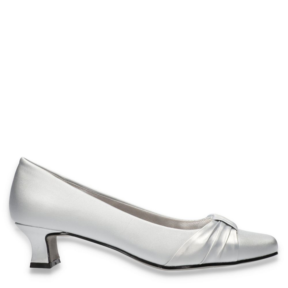 easy street silver shoes