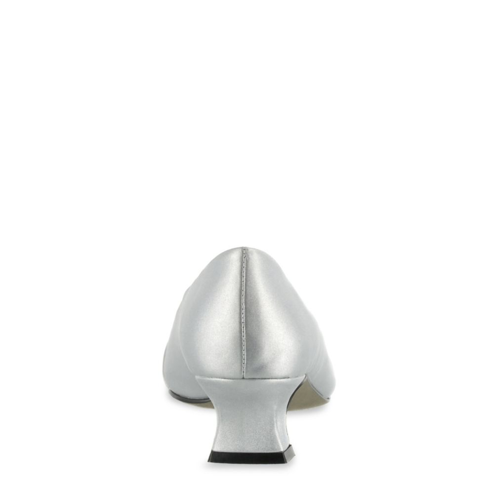 easy street silver shoes