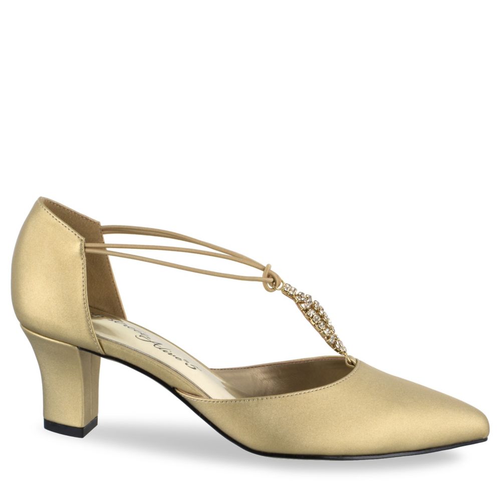 Gold Easy Street Womens Dress Flattery Moonlight | Rack Room Shoes