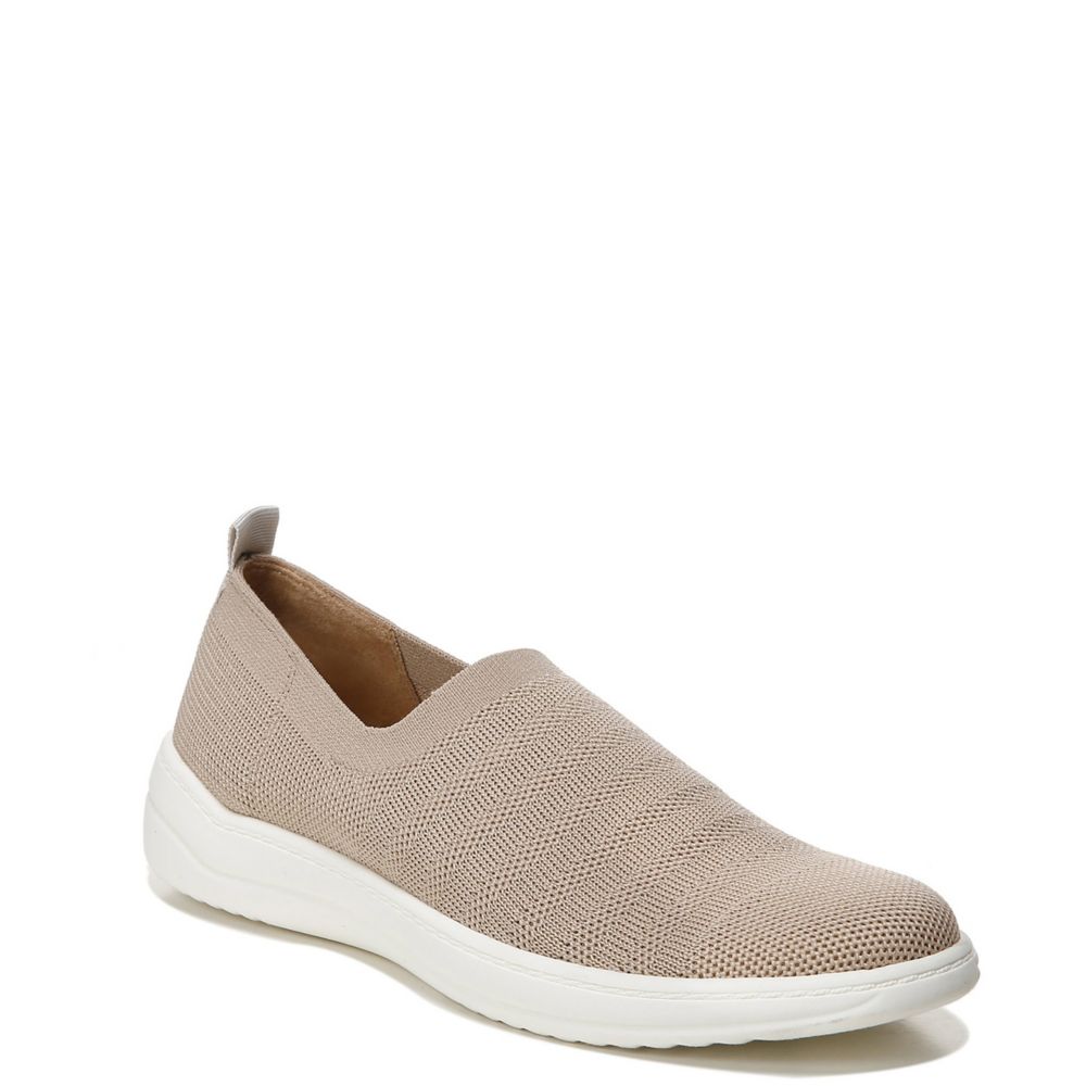 womens taupe slip on sneakers