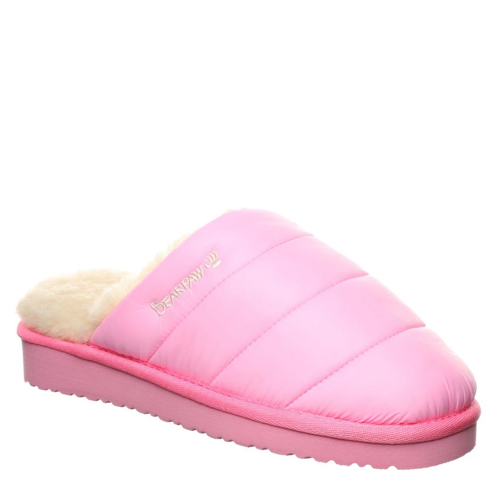 bearpaw pink slippers