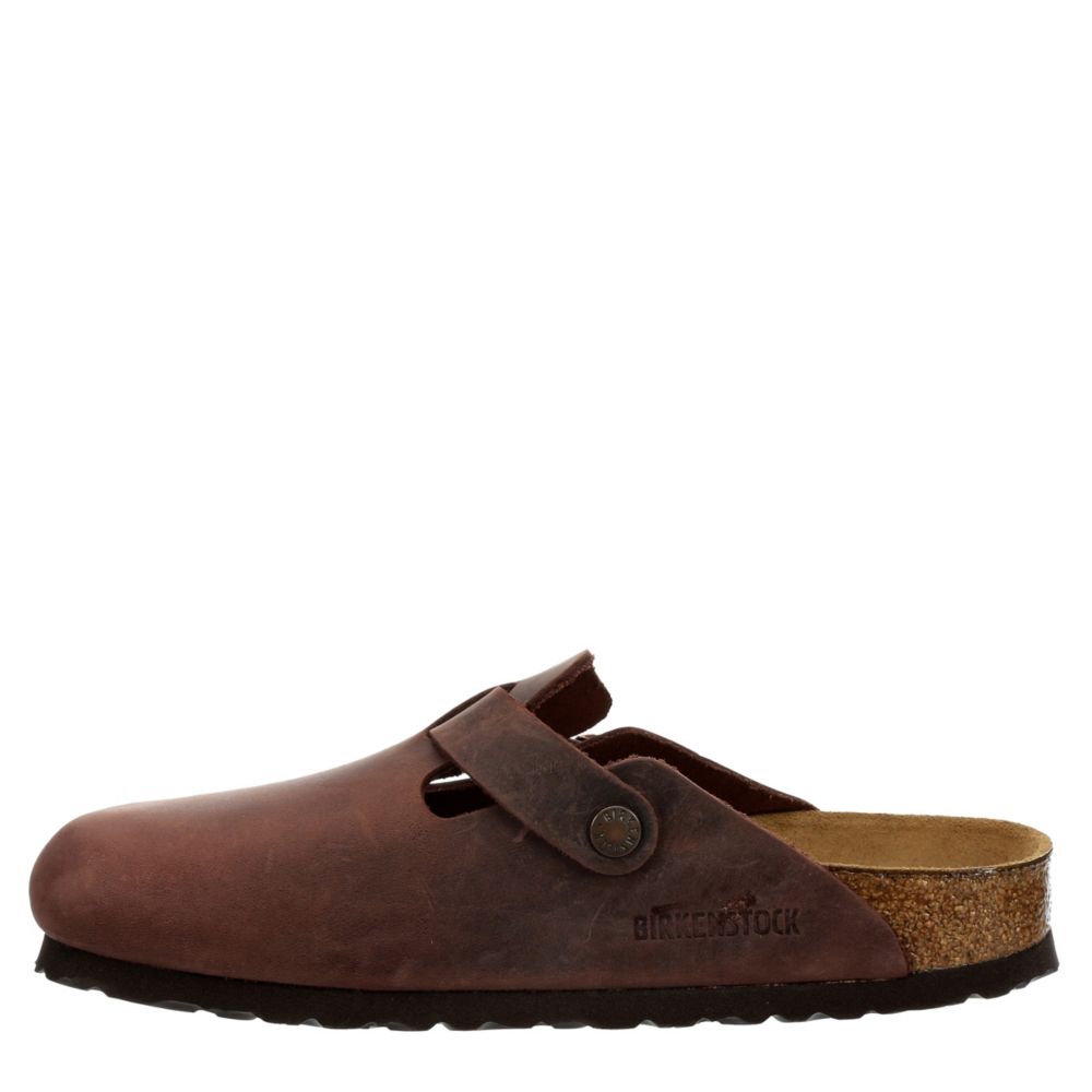 Birkenstock best sale brown clogs