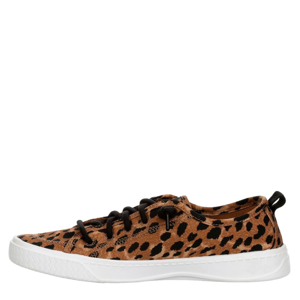 leopard sperry sneakers