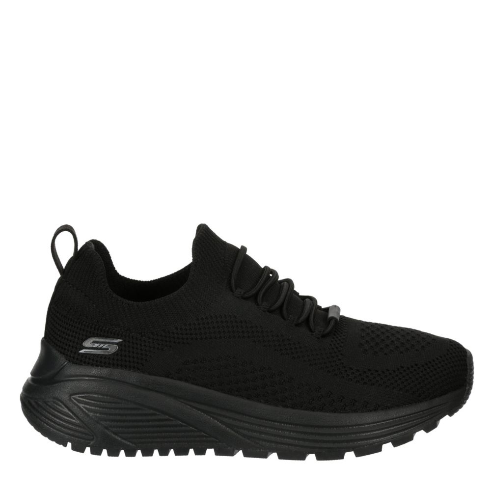 Black Womens Sparrow 2.0 Allegiance Crew Slip On Sneaker | Skechers ...