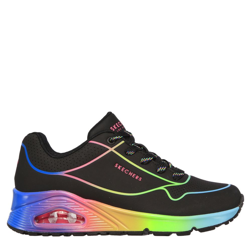 Rainbow Womens Uno Sneaker, Skechers