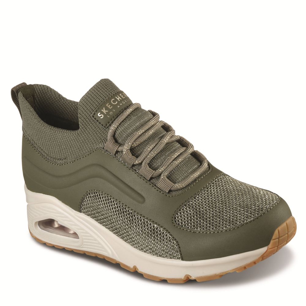 BROWN SKECHERS Womens Uno Everywhere Sneaker | lupon.gov.ph