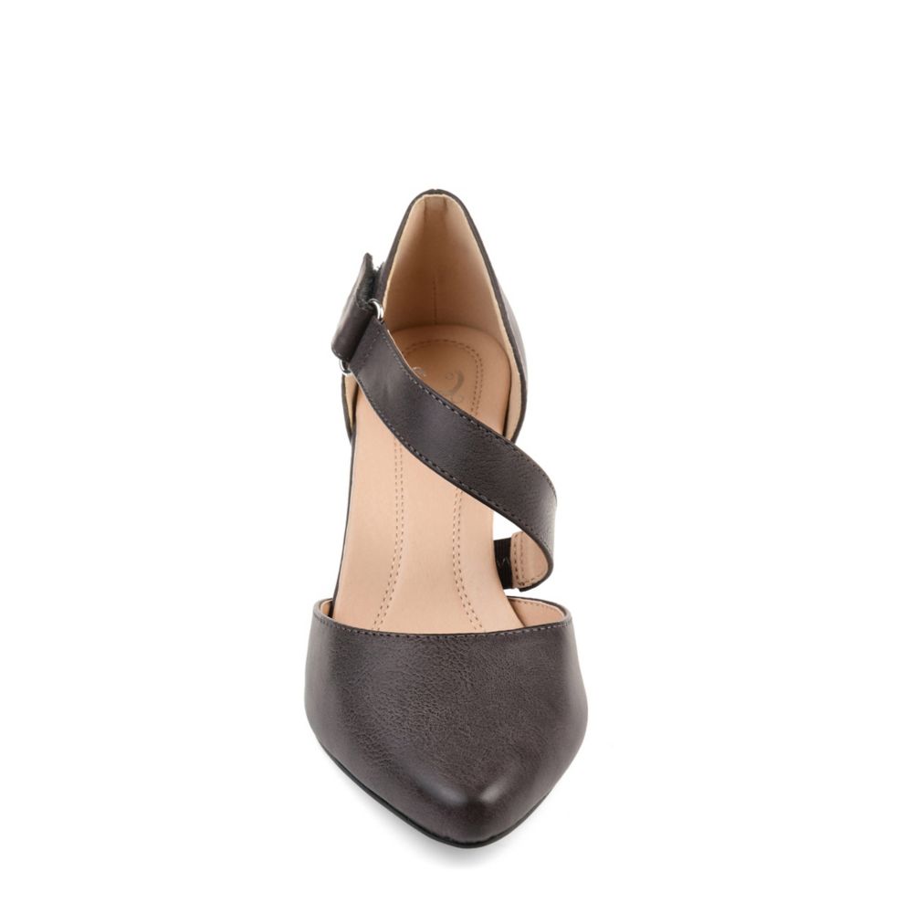 Taupe Journee Collection Womens Tillis Pump | Womens | Rack Room Shoes