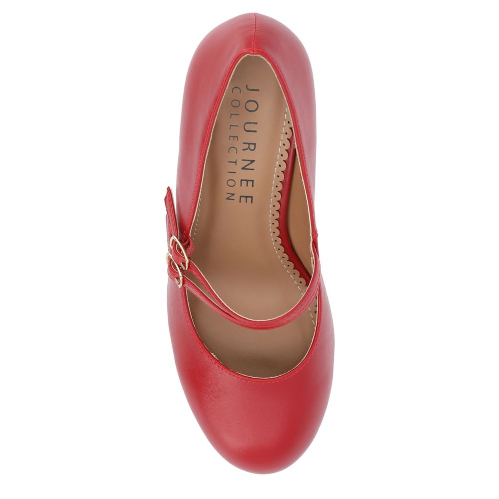 Red Journee Collection Womens Windy Classic Pump Rack Room Shoes
