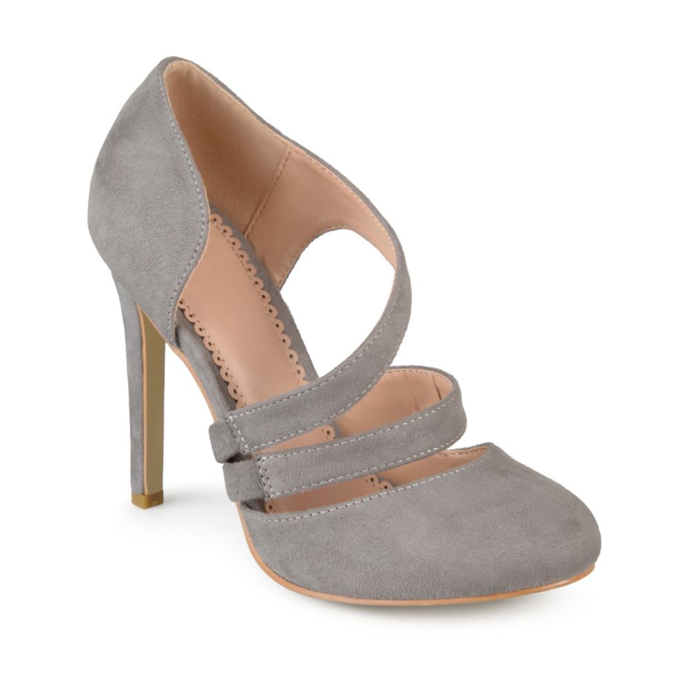 Grey Womens Zeera Pump Journee Collection Rack Room Shoes