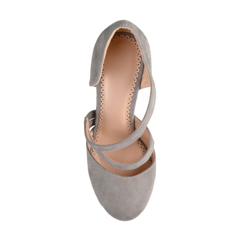 Grey Journee Collection Womens Zeera Pump Womens Rack Room Shoes