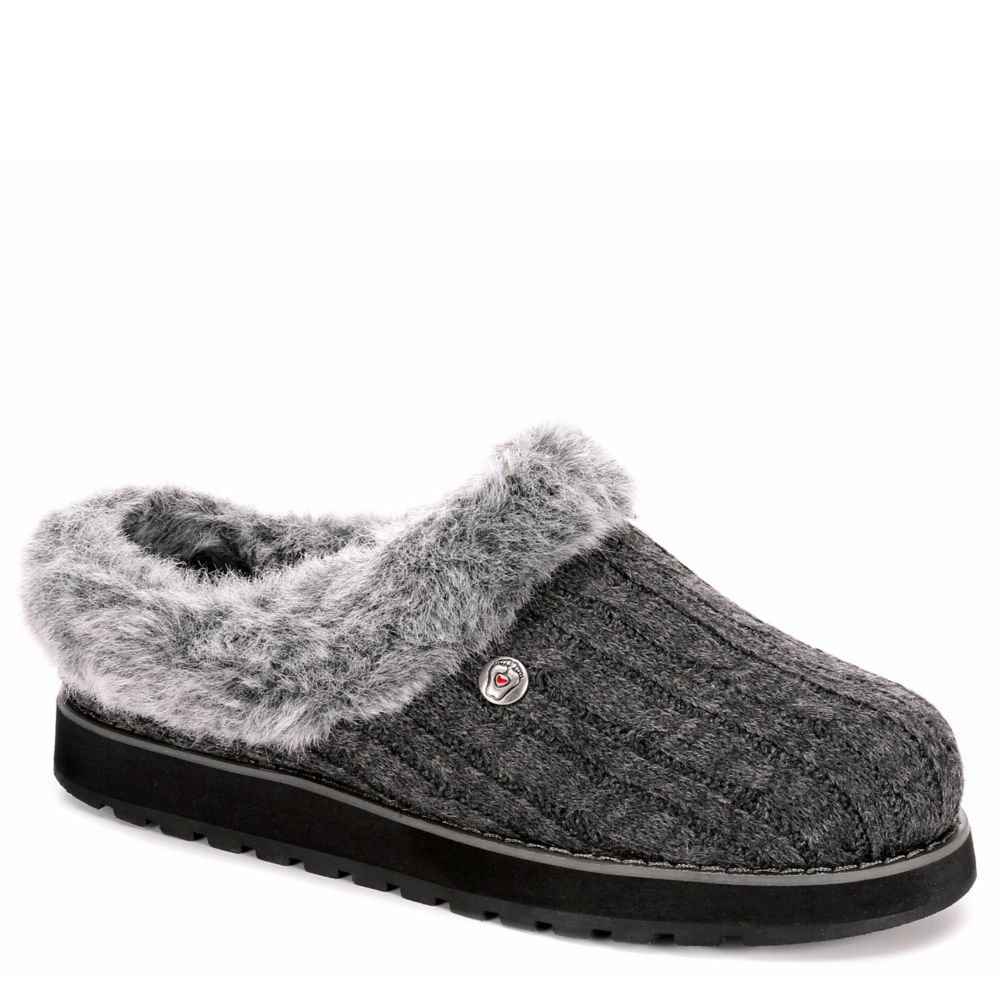 Grey Womens Keepsakes Ice Angel Slipper Skechers Rack Room Shoes