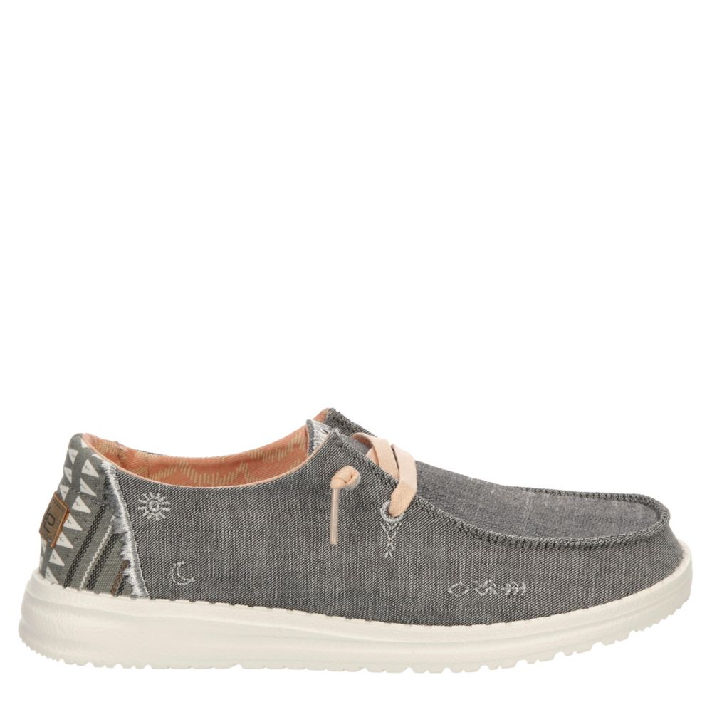 Hey Dude Wendy Boho - Embroidery Grey