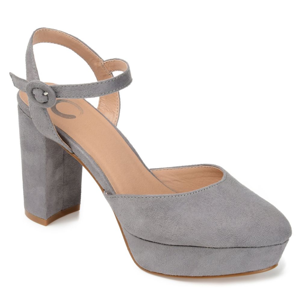 Grey Womens Roslynn Platform Pump Journee Collection Rack Room Shoes